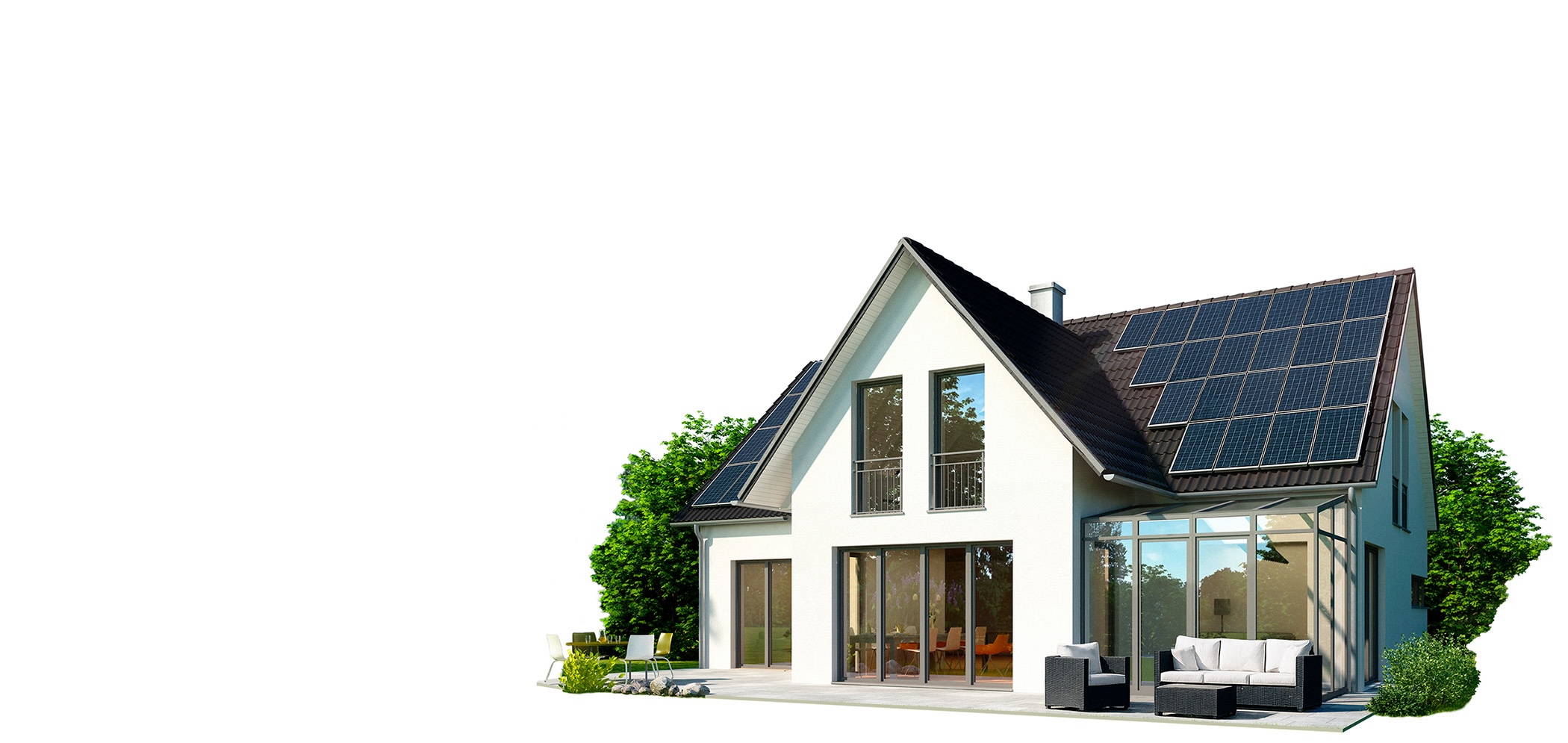 An example of an energy efficient home