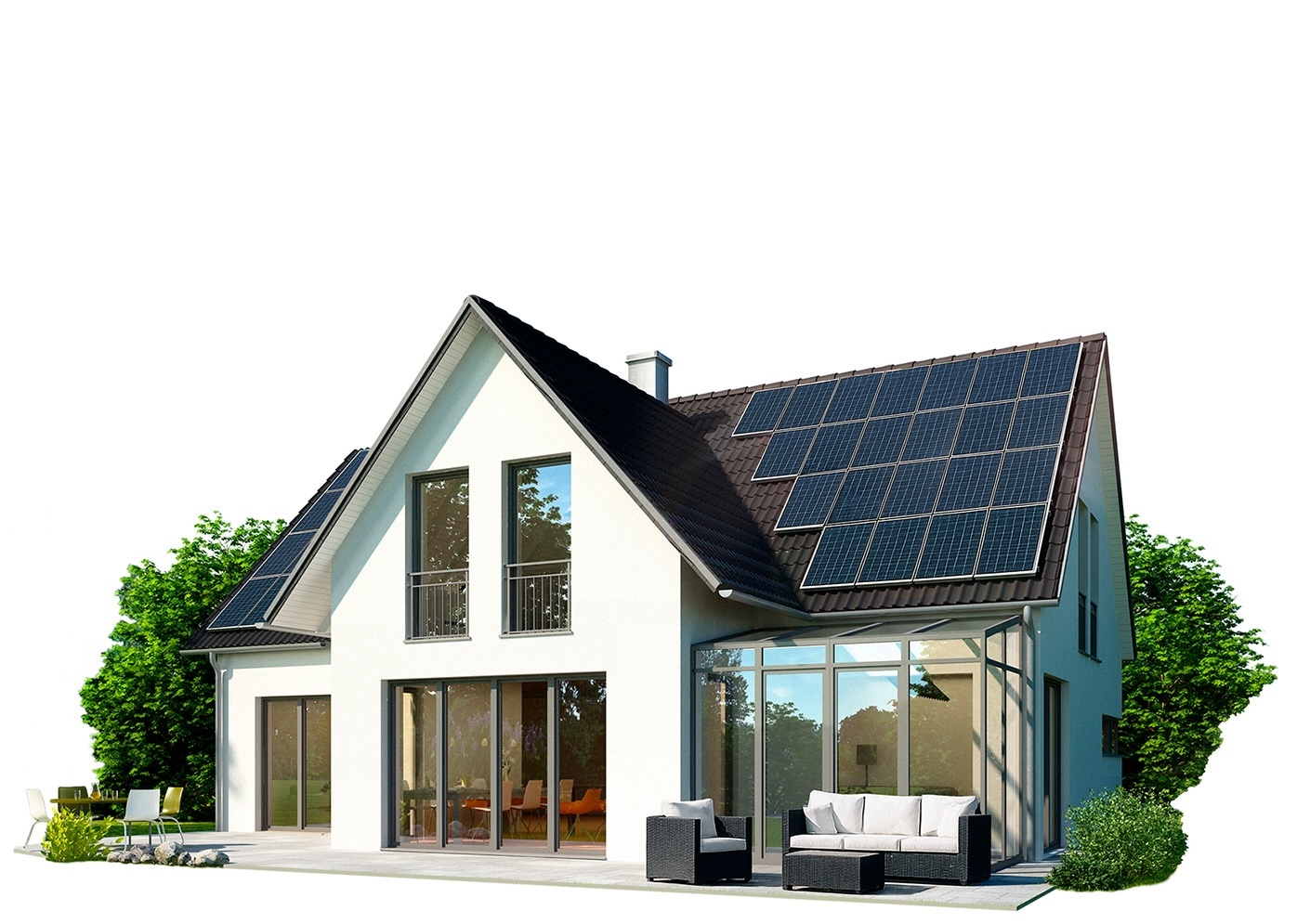 An example of an energy efficient home